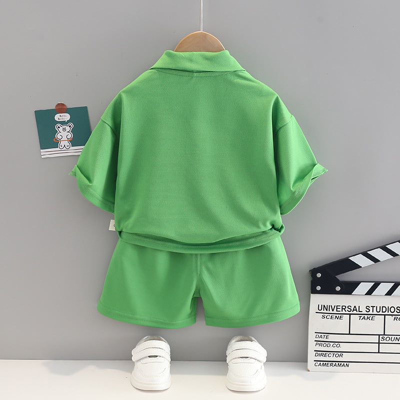 Conjunto Infantil Masculino Letras