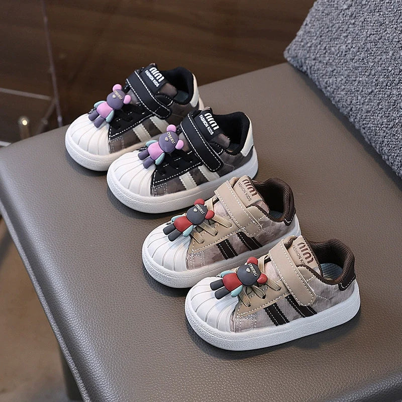 Tênis Infantil Velcro Bichinho