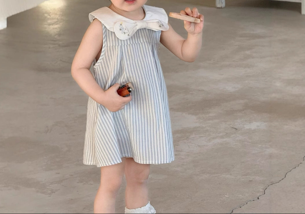 Vestido Infantil Lístras Florzinhas