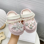 Crocks Infantil Flor Brilhante