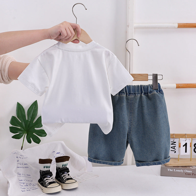 Conjunto Infantil Masculino Ursinho e Jeans