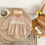 Body Infantil Feminino Básico Rendinha