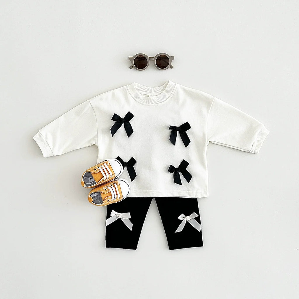 Conjunto Infantil Feminino Lacinhos