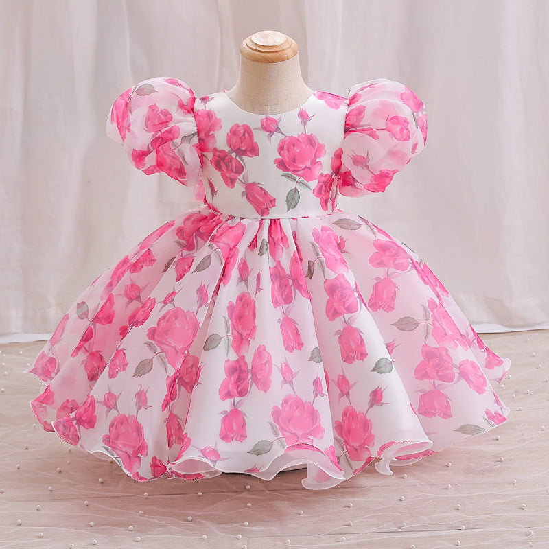 Vestido Infantil Floral