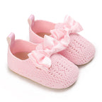 Sapato Infantil Tricô Lacinho