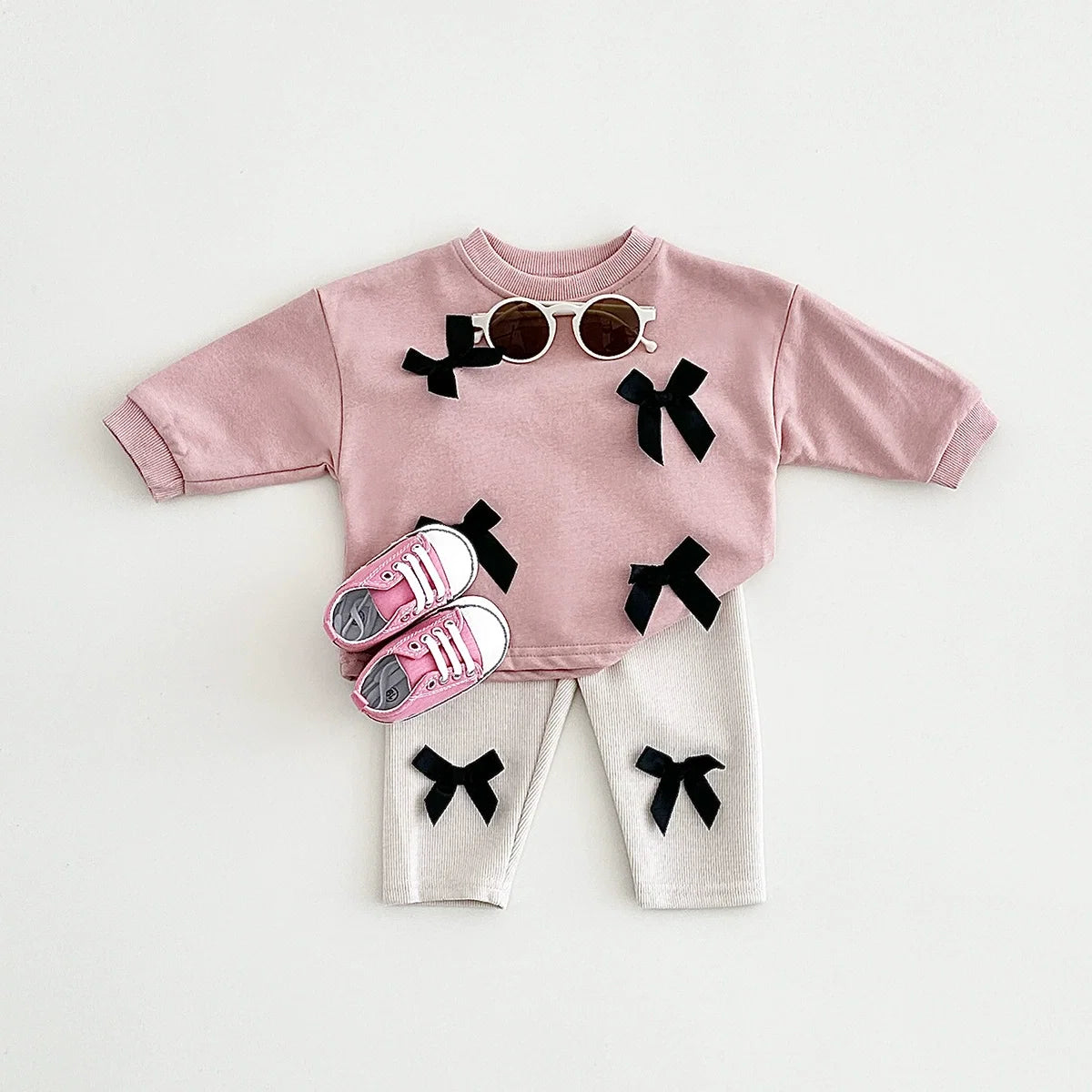 Conjunto Infantil Feminino Lacinhos