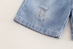Conjunto Infantil Masculino Polo Lístras e Jeans