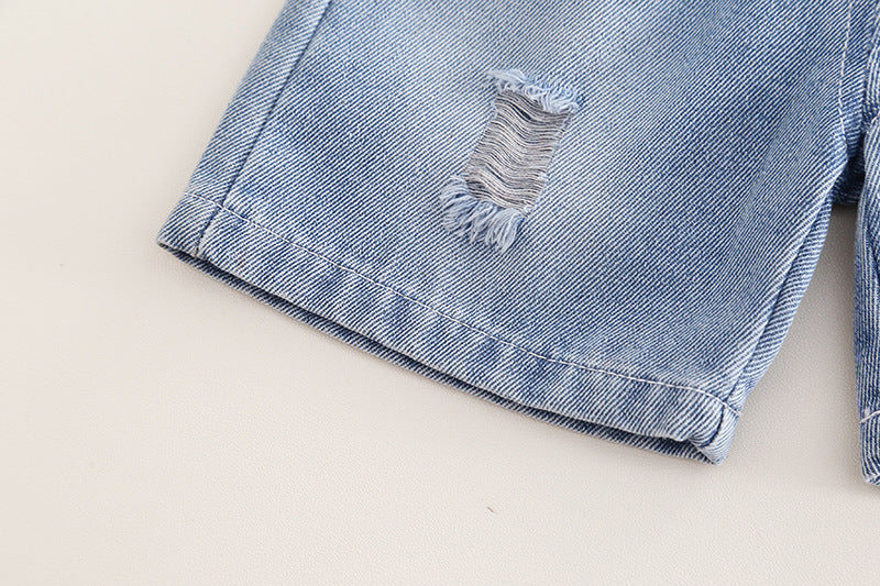 Conjunto Infantil Masculino Polo Lístras e Jeans