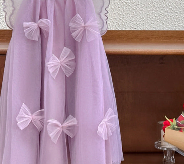 Vestido Infantil  Lacinhos com Asa