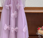 Vestido Infantil  Lacinhos com Asa
