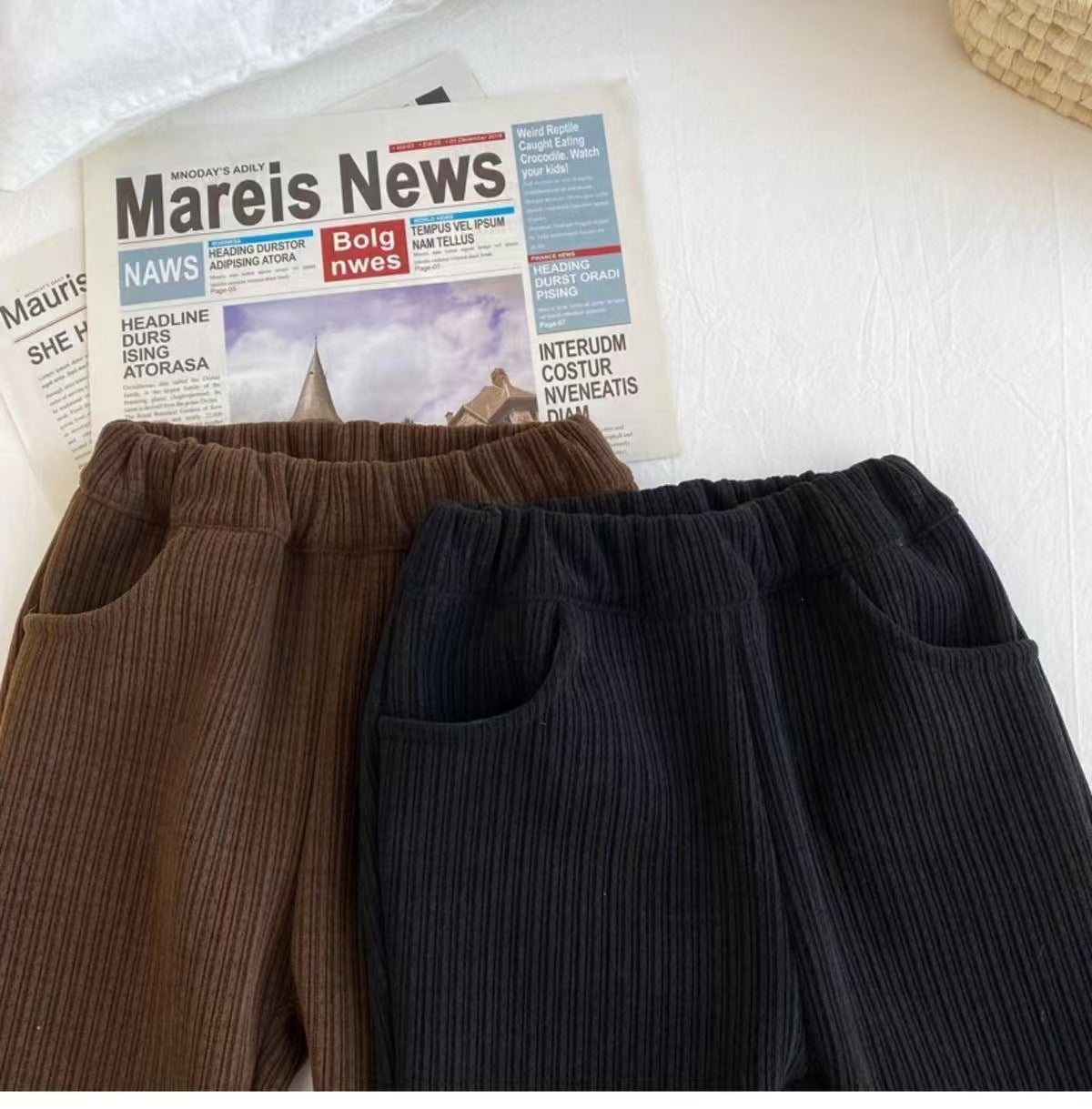 Calça Infantil Inverno Barra de Plush