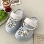 Crocks Infantil Pedrarias e Pérolas