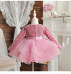 Vestido Infantil De Festa Brilhante