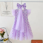 Vestido Infantil Sereia Brilhante