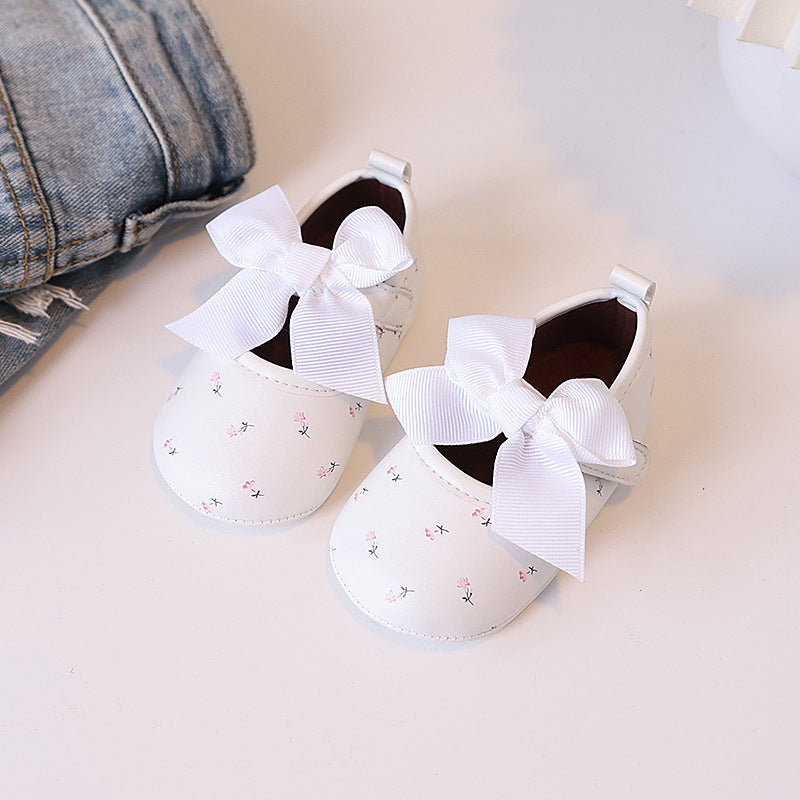 Sapato Infantil Florzinhas Lacinho