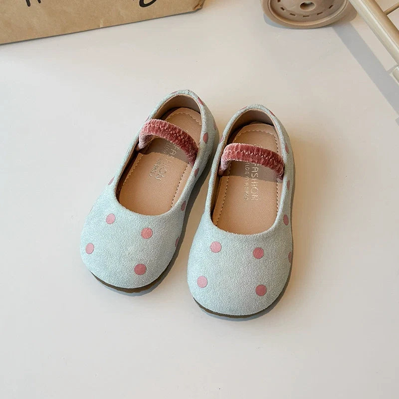 Sapato Infantil Feminino Bolinhas