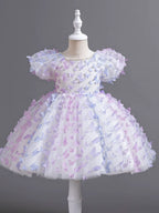 Vestido Infantil de Festa Borboletinhas