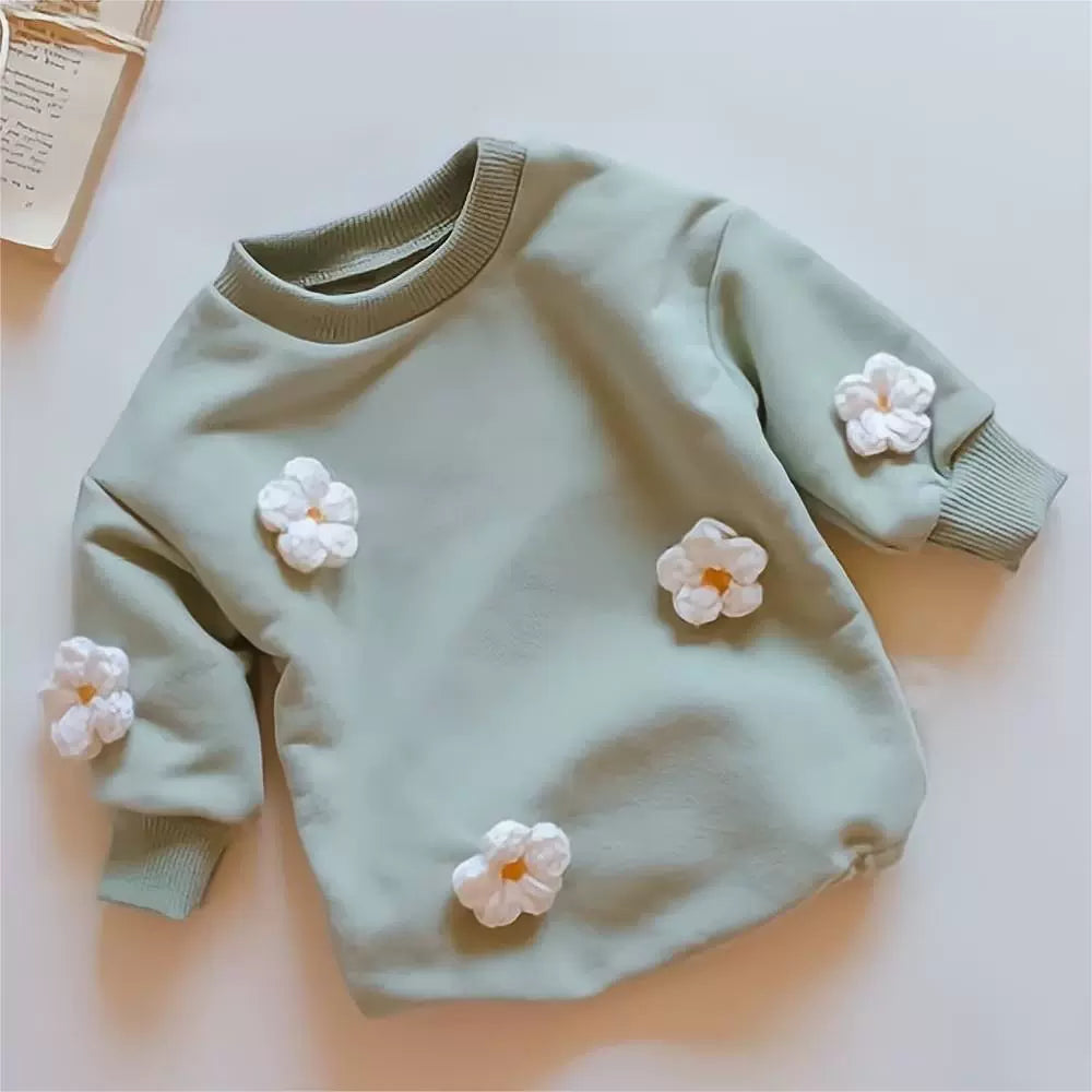 Blusa Infantil Feminina Detalhe 3D