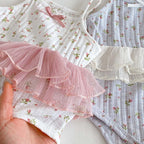 Body Infantil Feminino Florzinhas