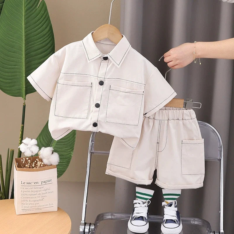 Conjunto Infantil Jeans Bolsinhos
