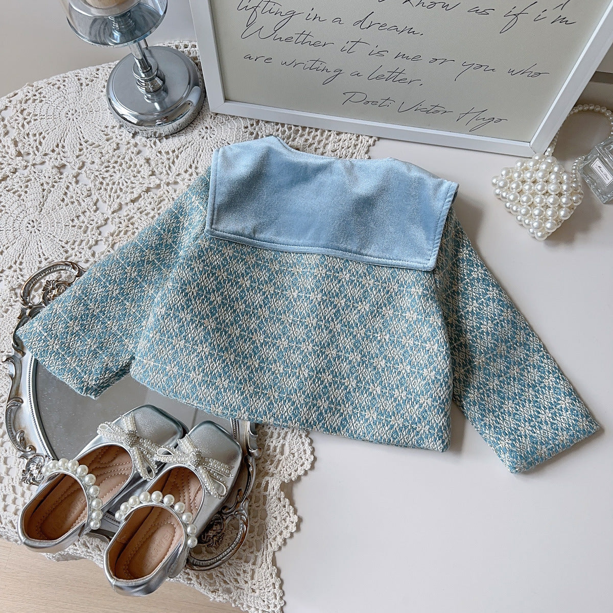 Conjunto Infantil Feminino Azul Boutique