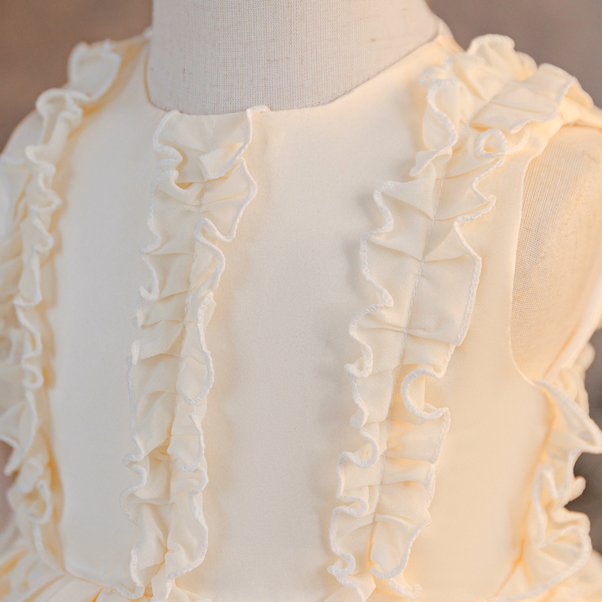 Vestido Infantil de Festa com Detalhes