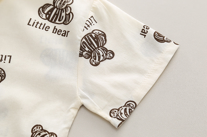 Conjunto Infantil Ursinhos Gravatinha