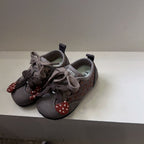 Tênis Infantil Velcro Morango