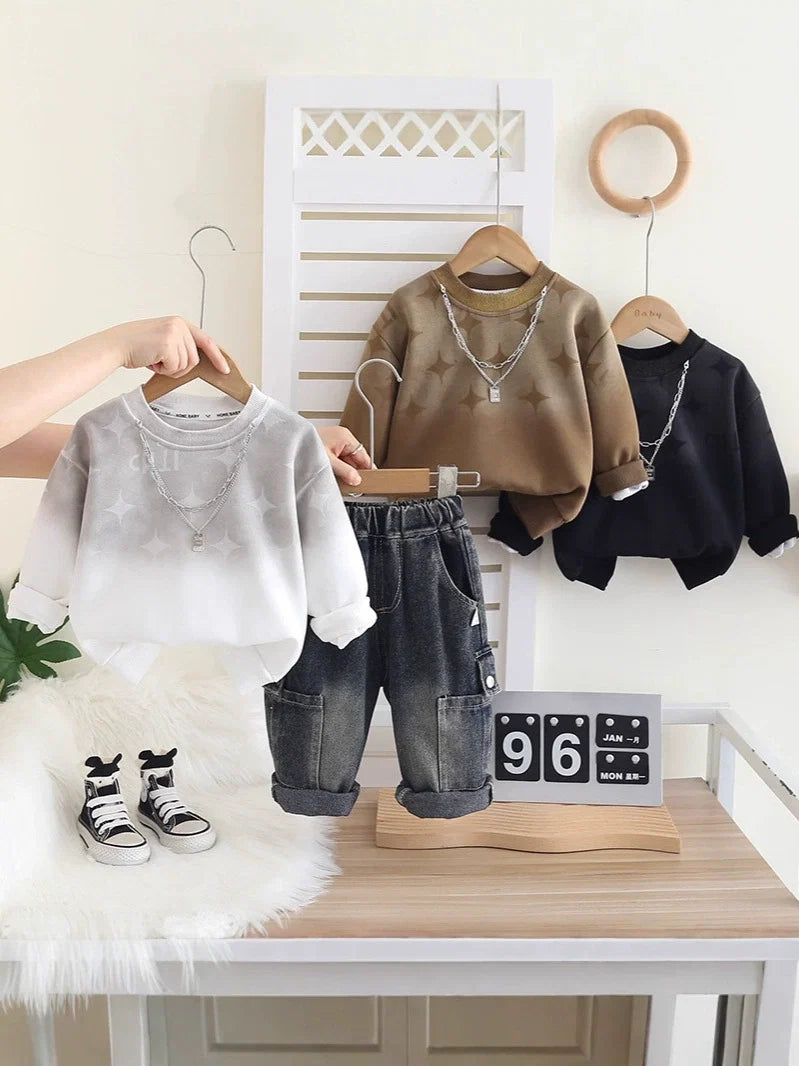 Conjunto Infantil Moderno e Jeans