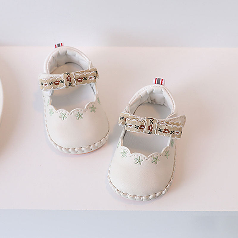Sapato Infantil Feminino Florzinhas