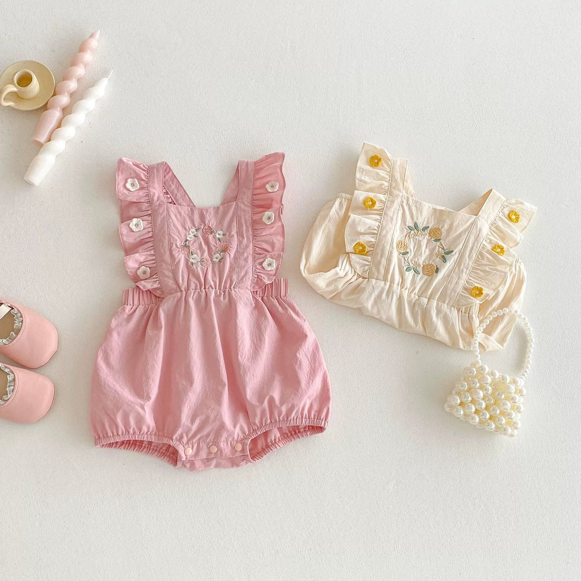 Body Infantil Feminino Florzinhas