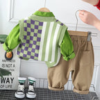 Conjunto Infantil Masculino 3 Peças com colete