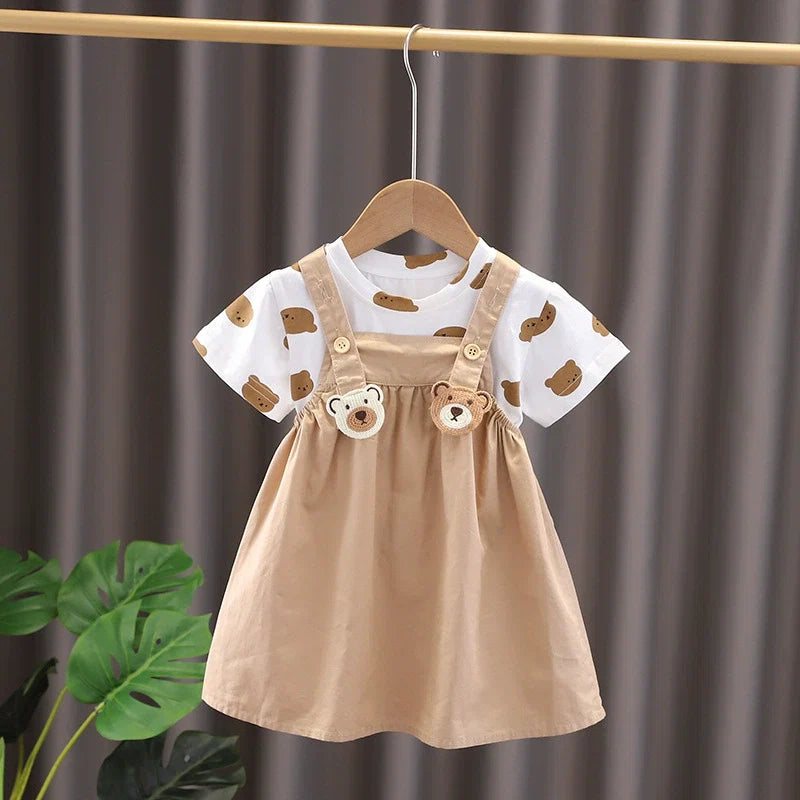 Conjunto Infantil Verão Ursinhos
