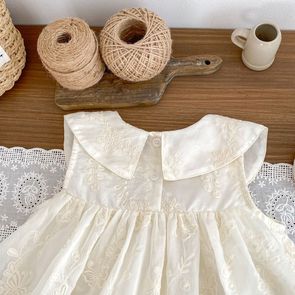 Vestido Infantil Verão Cerejinhas