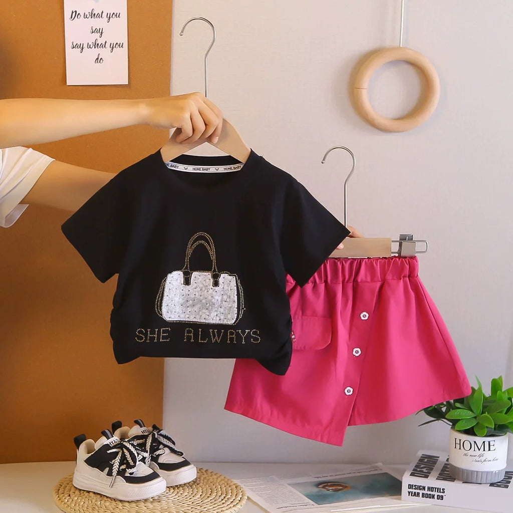 Conjunto Infantil Feminino Boutique Sainha
