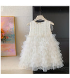Vestido Infantil Tule Com Asas