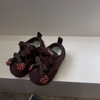 Tênis Infantil Velcro Morango