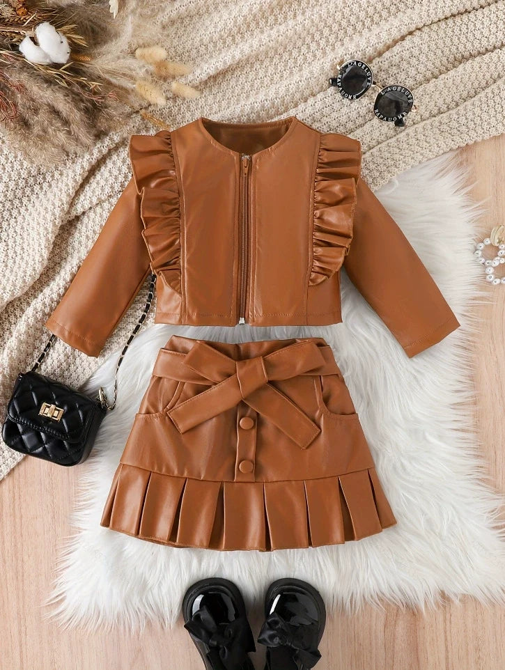 Conjunto Infantil Feminino Courino