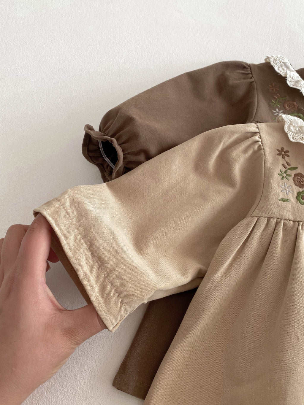 Vestido Infantil Bordadinho Florzinhas
