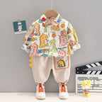 Conjunto Infantil Masculino Dinossauros