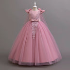 Vestido De Festa Longo com Renda