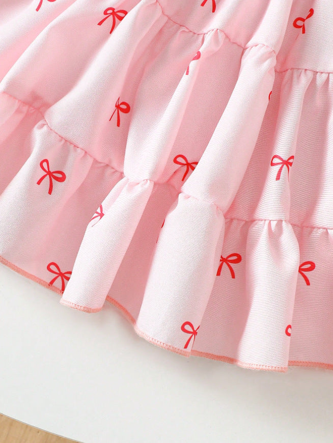 Vestido Infantil Lacinhos com Top