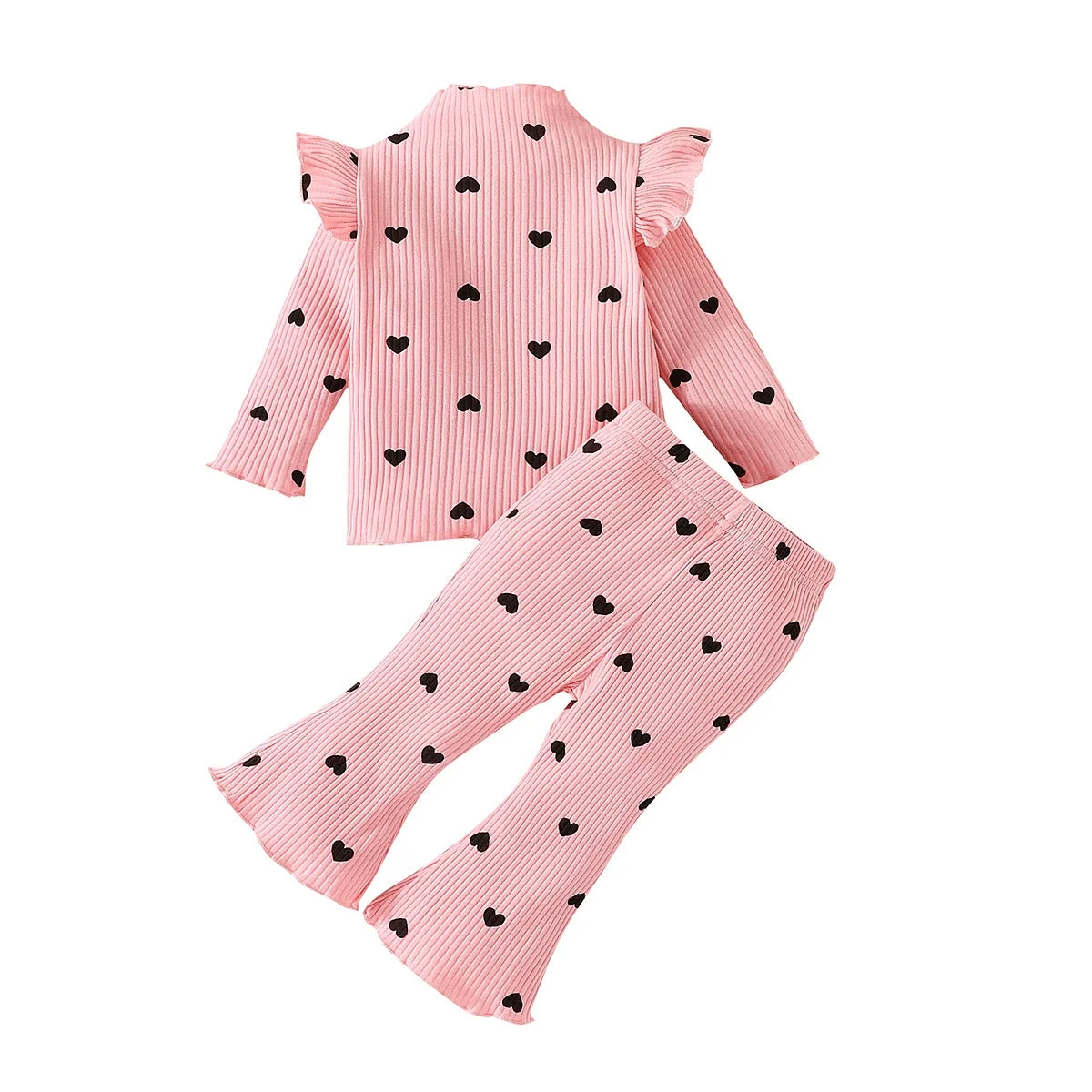 Conjunto Infantil Feminino Corações
