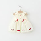 Vestido Infantil Gatinha Lacinhos