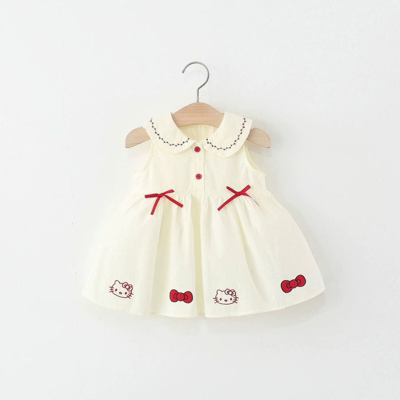 Vestido Infantil Gatinha Lacinhos