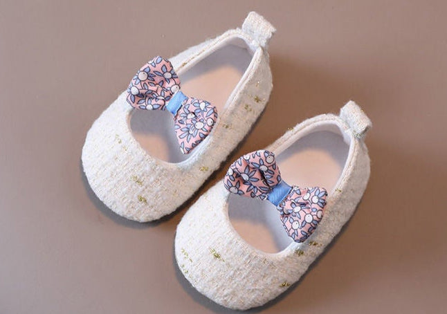Sapato Infantil  Tweed Lacinho