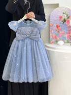 Vestido Infantil Princesa Brilhante