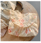 Vestido Infantil Floral Delicado