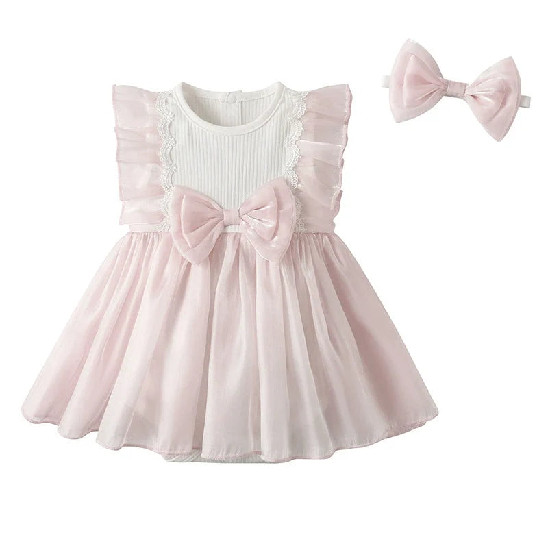 Vestido Infantil Lacinho
