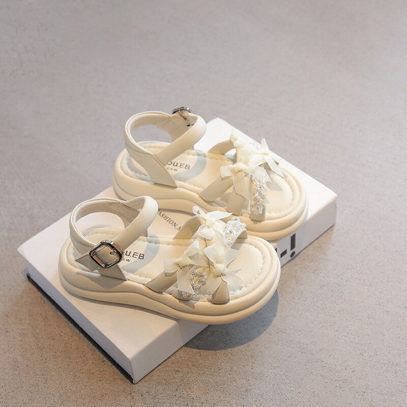 Sandália Infantil Verão Lacinhos